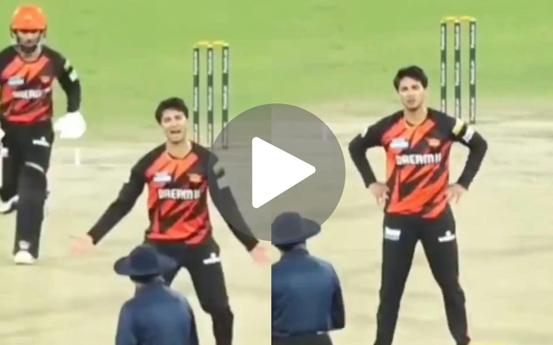 [Watch] Abhishek Sharma's Angry Lecture To Umpire; SRH Star Gets Ignored In Practice Match